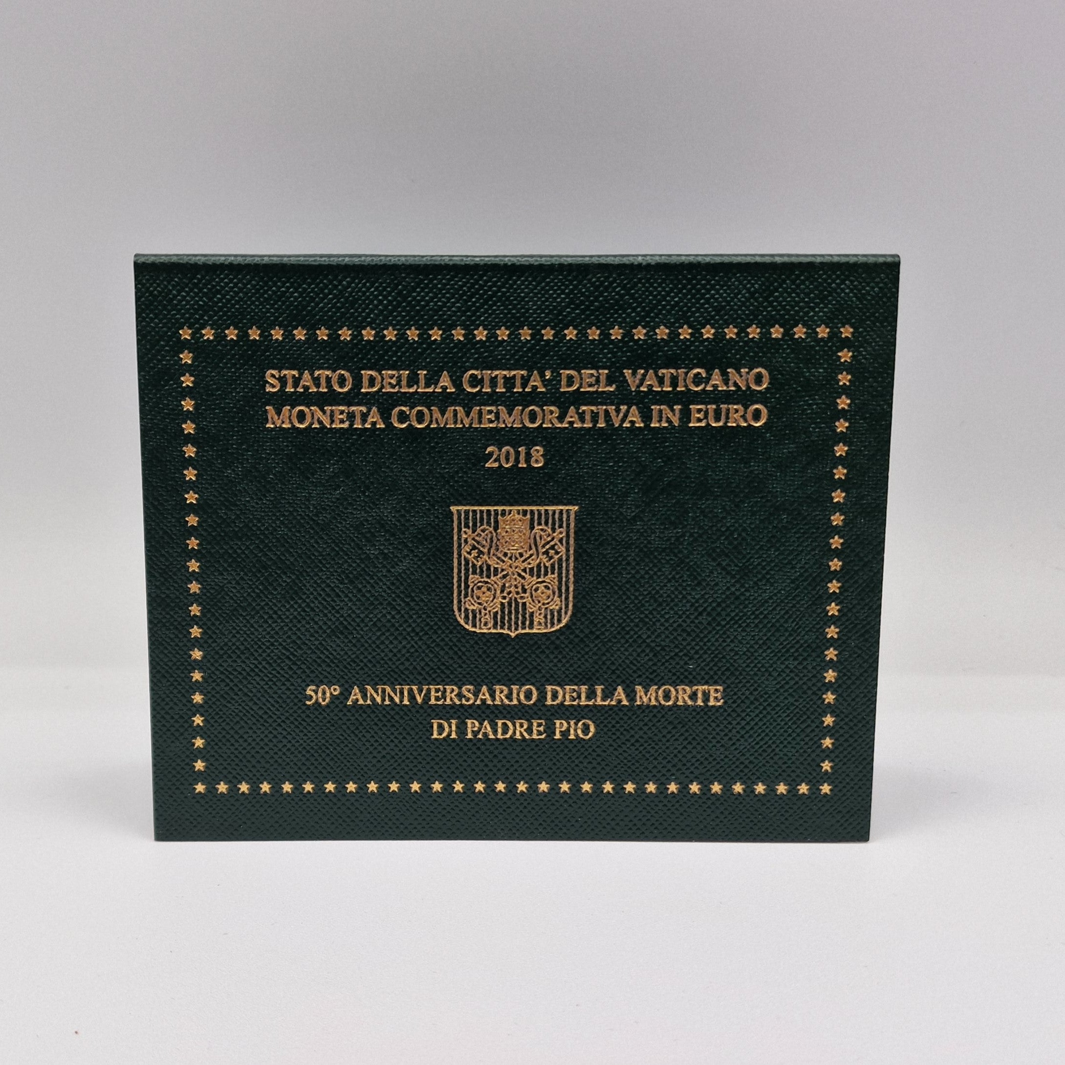 2018 "Padre Pio" - 2€ Vatican Coincard